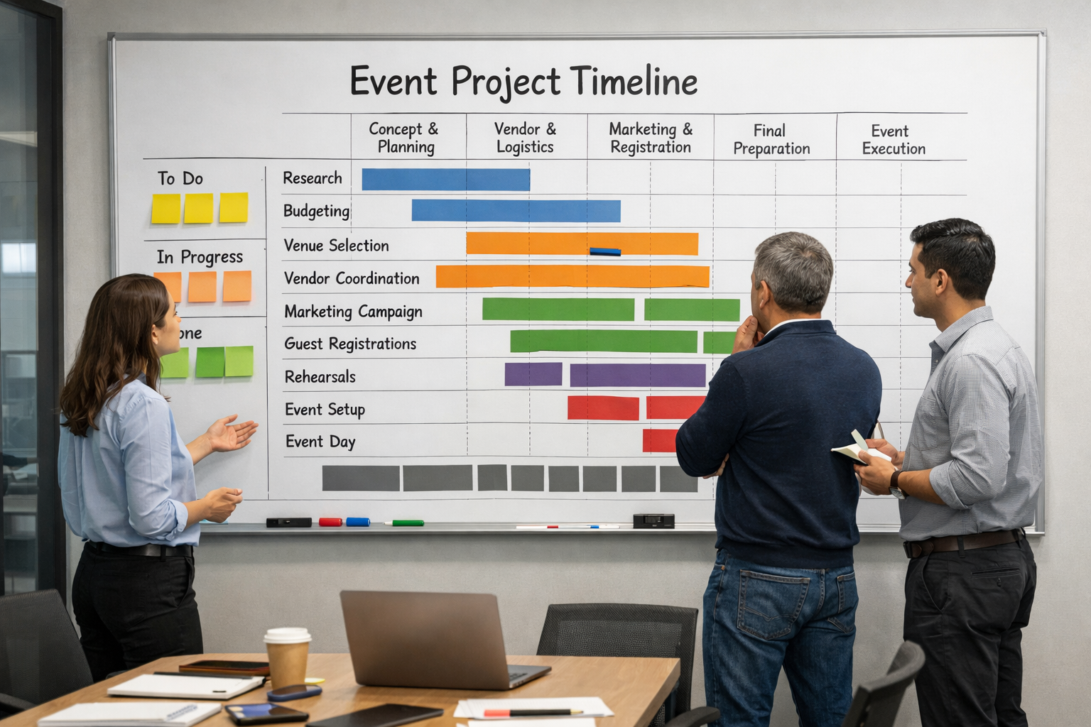 Etkinlik alani proje planlama sureci